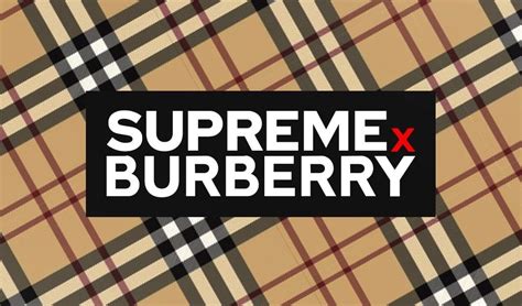 supreme burberry tracksuit|The Supreme x Burberry Collection Releases Tomorrow.